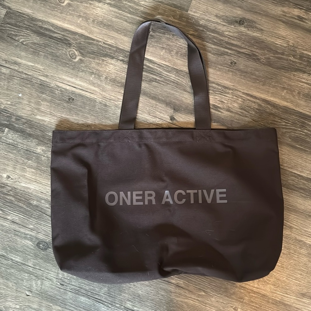 Oner Active Brown Canvas Tote Bag
